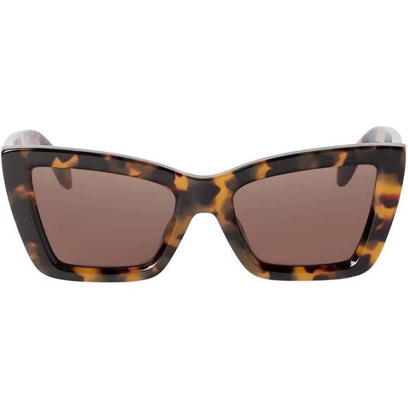 NWT Palm Angels Roseville Havana Brown Sunglasses
